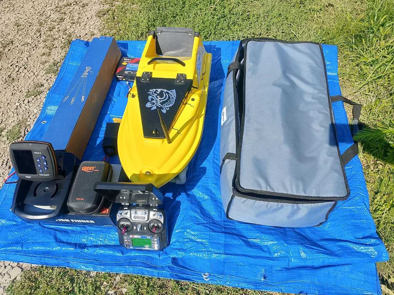 Кораблик Фурія Фюжн з GPS Cortex 6+1 ехолот Lucky 918