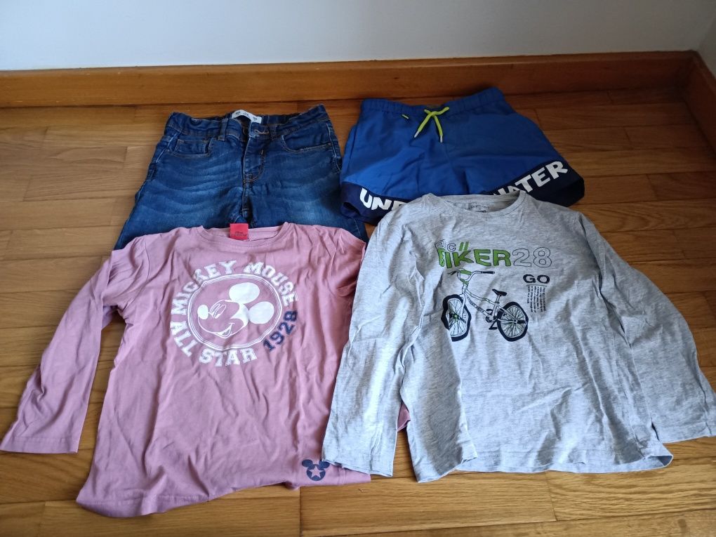 Lote de 13 peças menino 6-7 anos