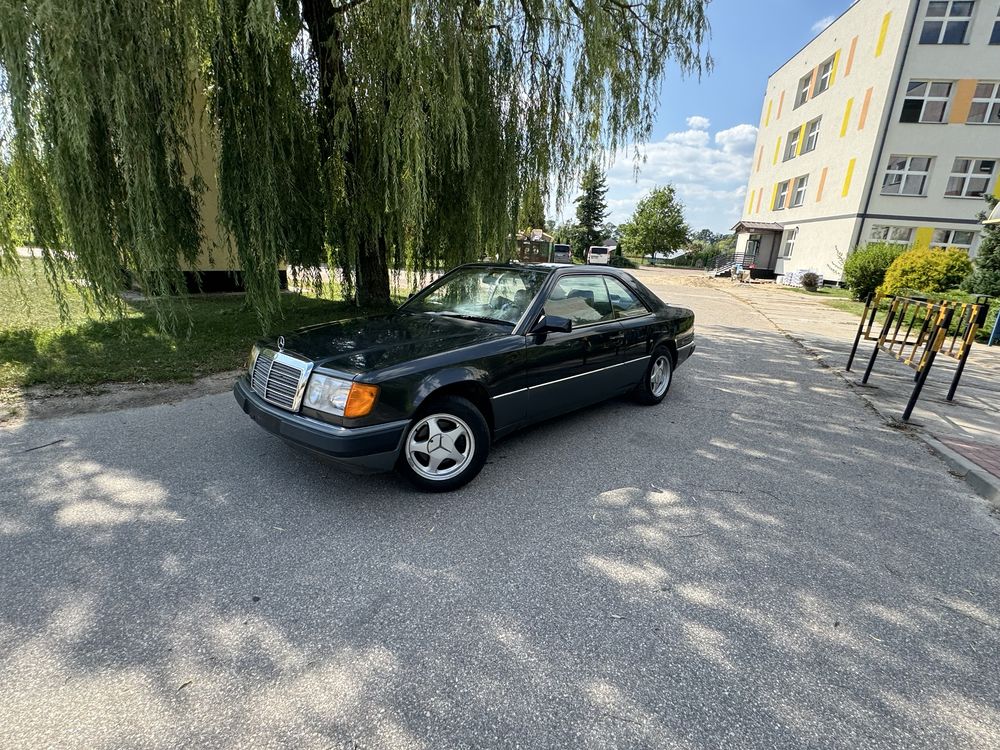 Mercedes coupe 124 beznyna klima Sprowadzony