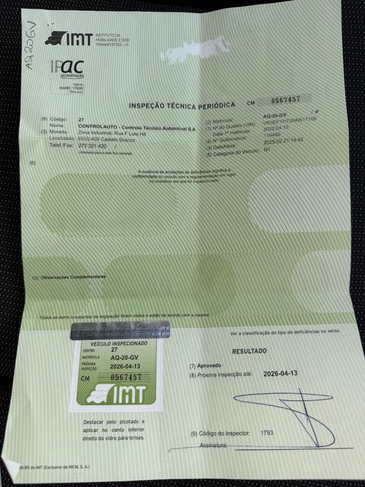 Peugeot Partner 1.5 HDI 2022  NACIONAL 6 vel . Preço ja com Iva 23 % .