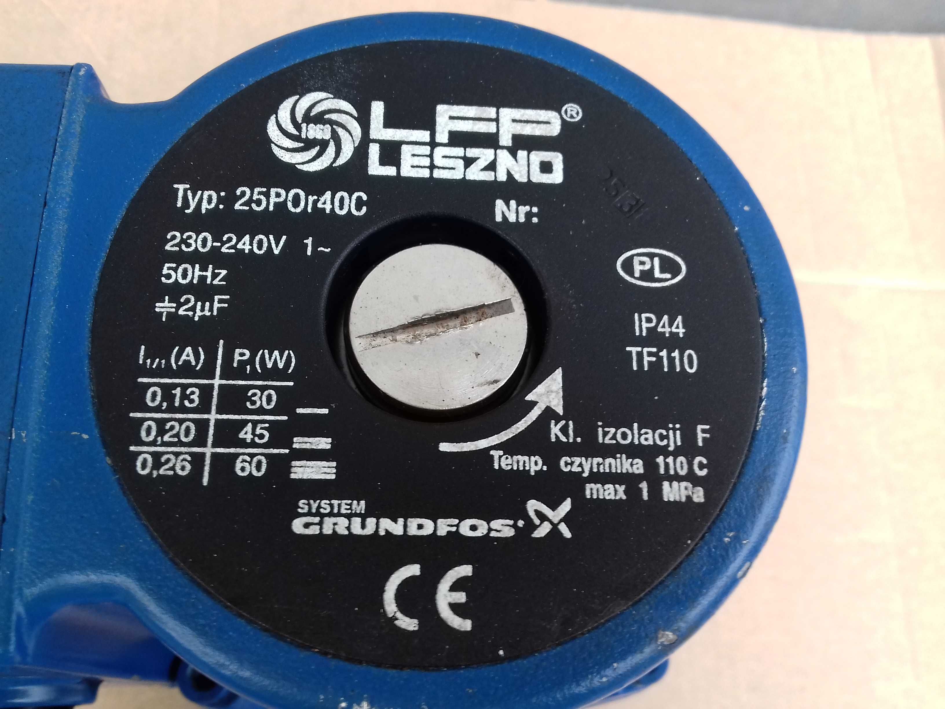 Pompa obiegowa do pieca Grundfos, LFP Leszno 25P0r40C .Wysyłka