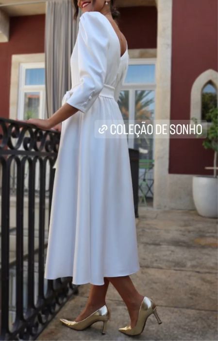Vestido acerinado mais forro usado 1 vez