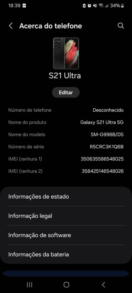 Samsung S21 ULTRA 256gb