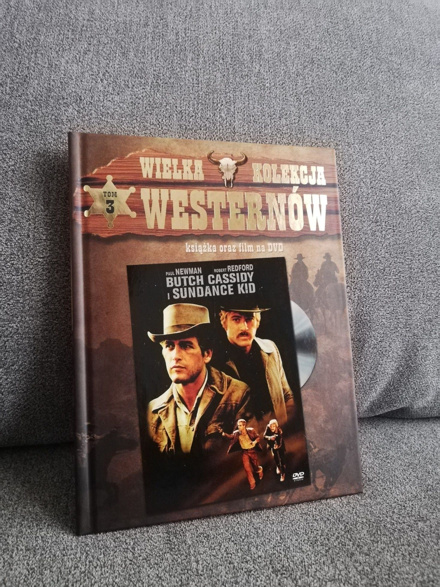 Butch Cassidy i Sundance Kid DVD książka z filmem TOM