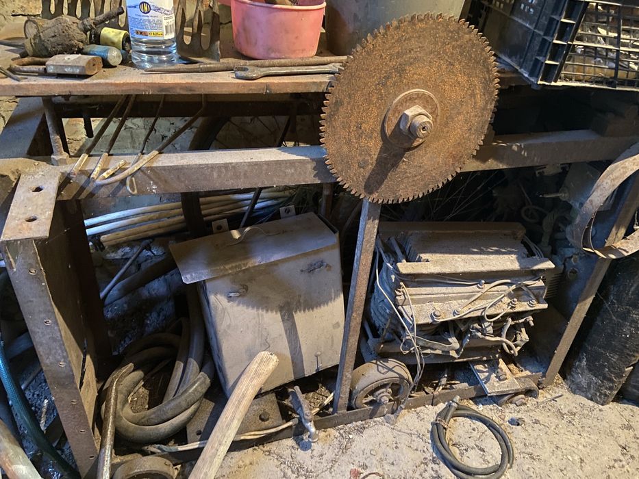 Циркулярка фуганок сварка