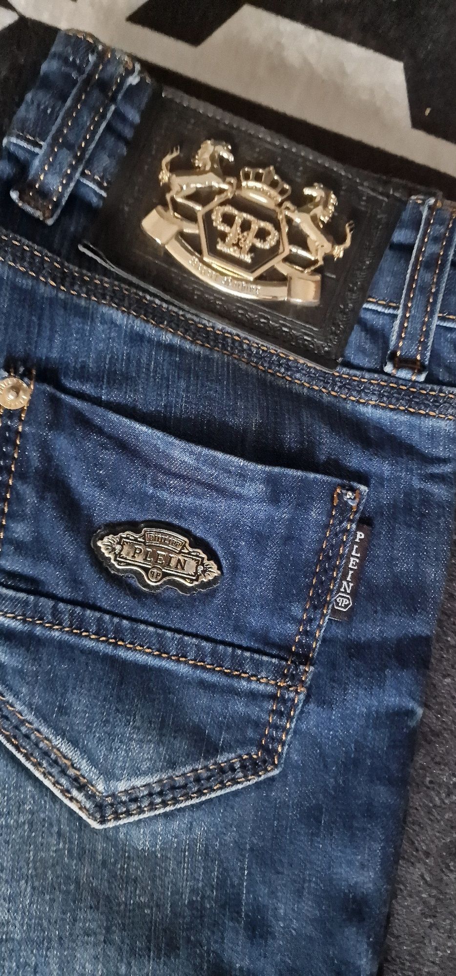 Spodnie-jeansy damskie Philipp  Plein