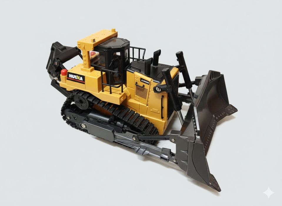 Spychacz Zdalnie Sterowany (RC) Huina - Idealny dla Kolekcjonera/Miłoś