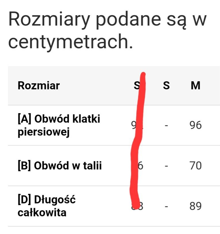 Sukienka damska M