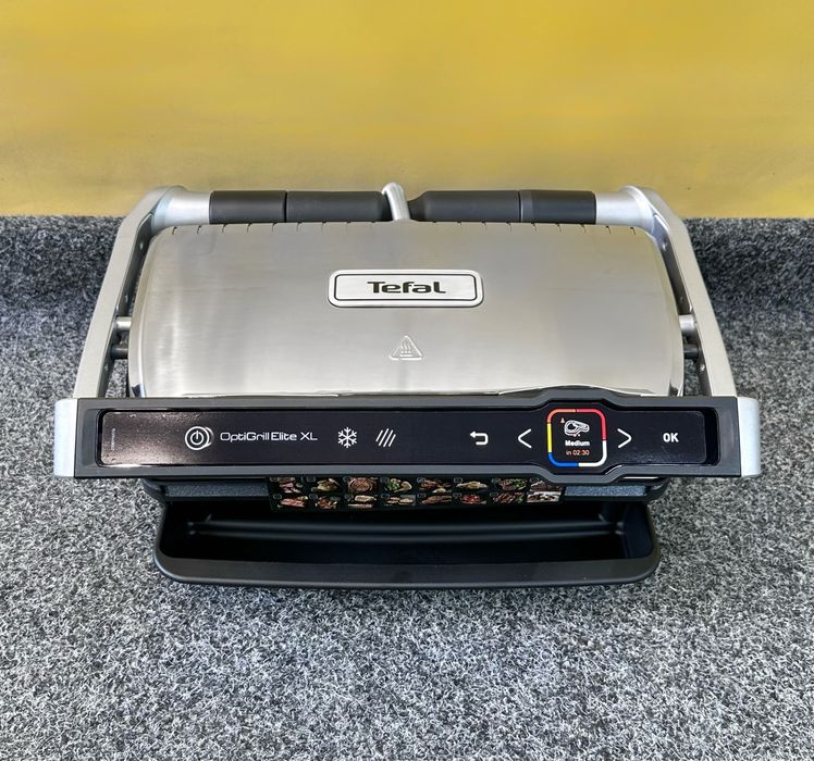 Гриль электрический Tefal OptiGrill Elite XL GC760D12 40х20cм
