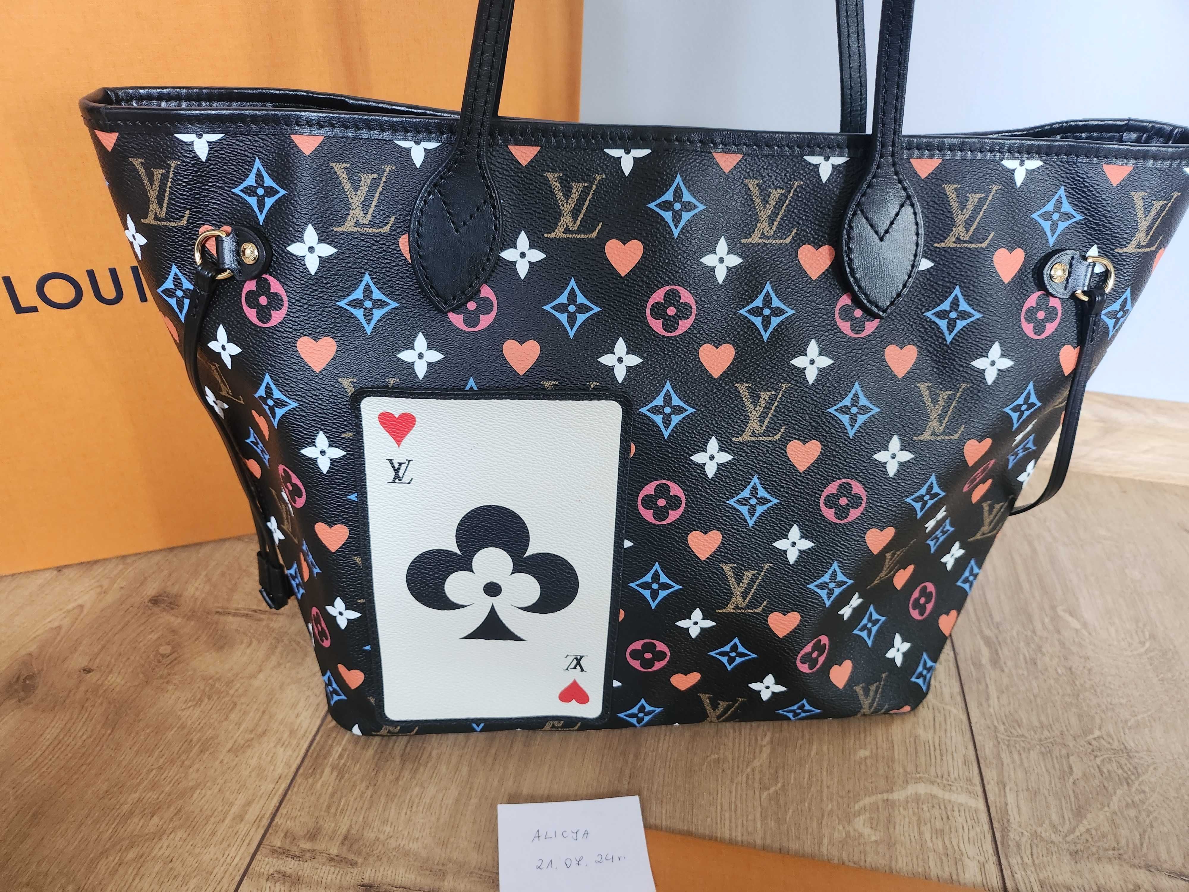 Oryginalna torebka Louis Vuitton Neverfull rozmiar MM