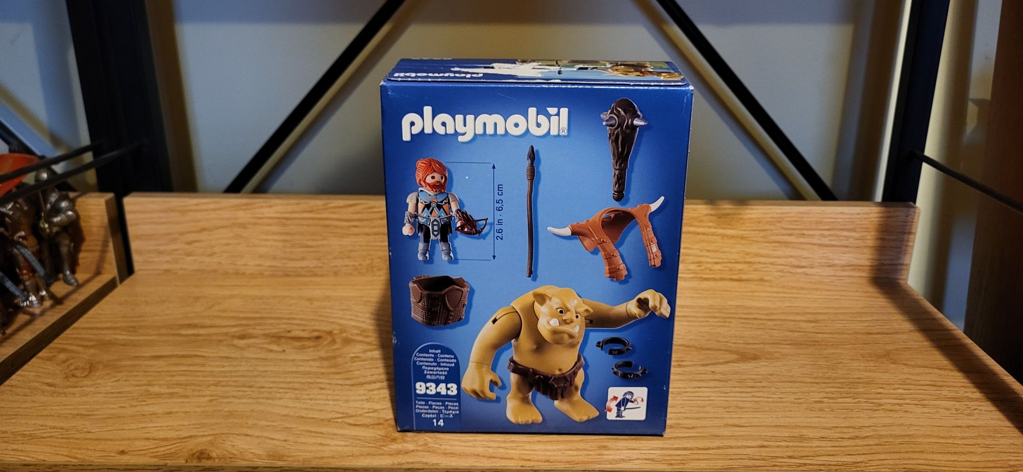 Playmobil 9343 Troll olbrzym plus wojownik dwarf nowy