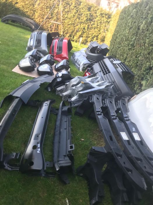 VW T6 zderzak. maski blotniki pasy lampy