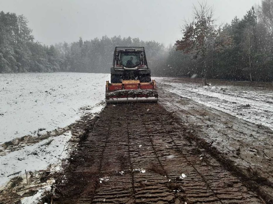 MULCZER WGLEBNY mulczowanie MULCZER LESNY czyszczenie dzialek