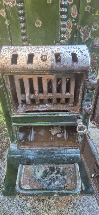 Piecyk zabytkowy niemiecki - kominek koza