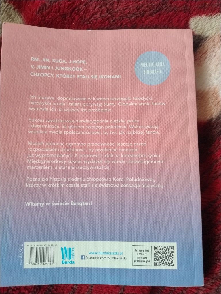 Książka koreańska fala BTS