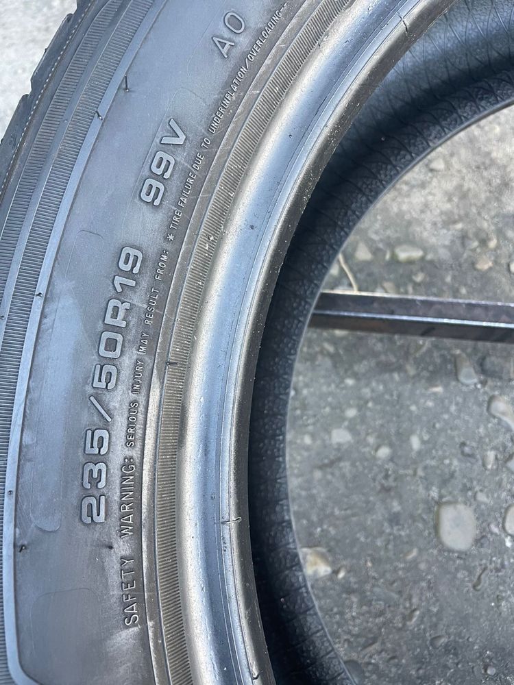 Шини 235/50 R19 пара Goodyear 2020p літо 6мм