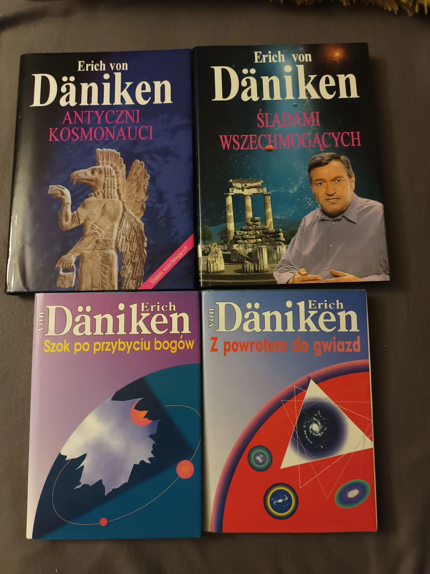 Książki Erich Von Daniken 4 szt.