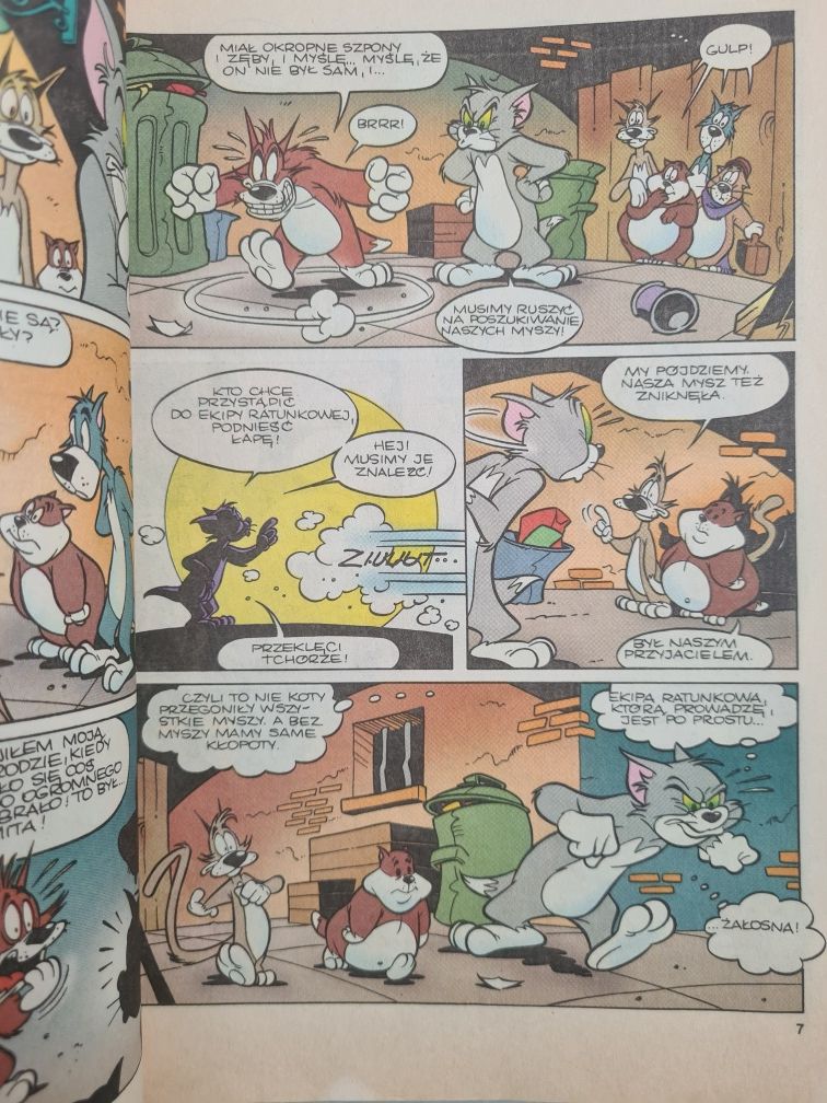 Tom & Jerry - numer 10 z 1999 roku. Komiks