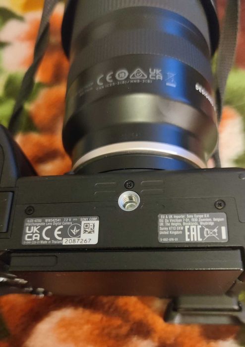Sony A6700 w wersji body + 3 obiektywy używane