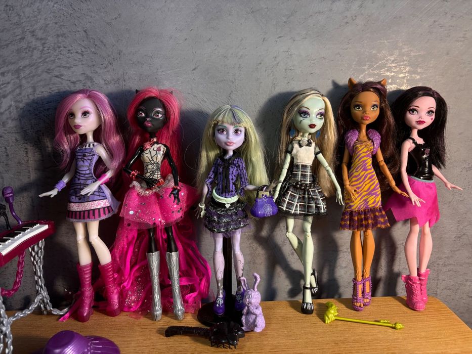 Ляльки Monster High,Монстр хай G1,G2