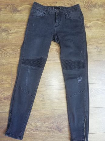 Czarne spodnie Zara rozmiar 38