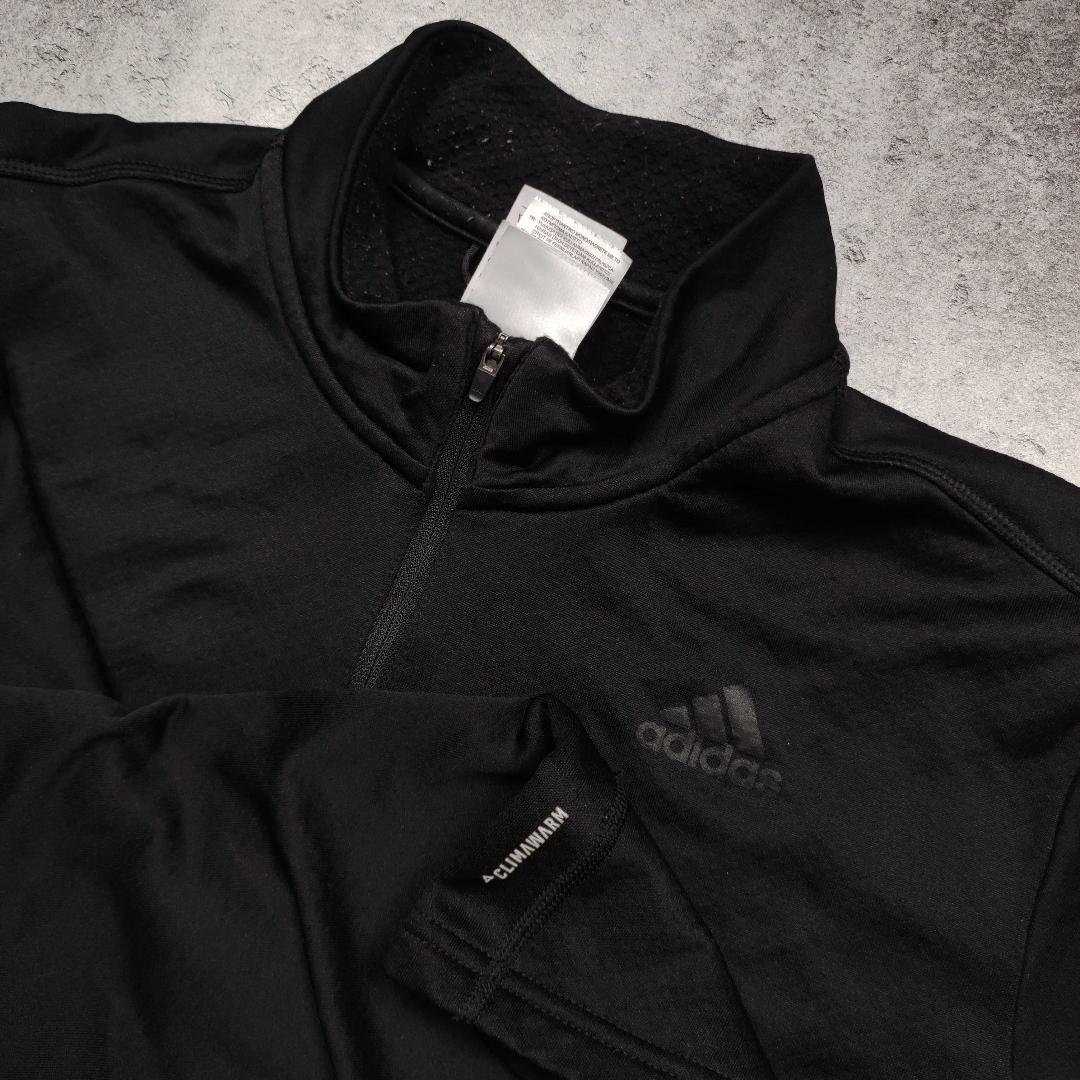 MĘSKA Bluza Sportowa Trening Adidas ClimaWarm Ocieplana Thermal Logo