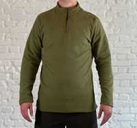 ‼️УВАГА‼️РОЗПРОДАЖ Флисовая кофта олива военная армейская пуловер
