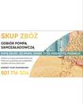 Skup zbóż- żyto pszenżyto owies pszenica- odbiór pompą samozaładowczą