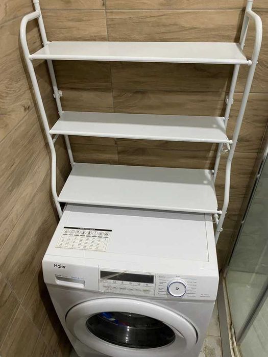 Новий стелаж для пральної машини стеллаж универсальный в ванную 155х66