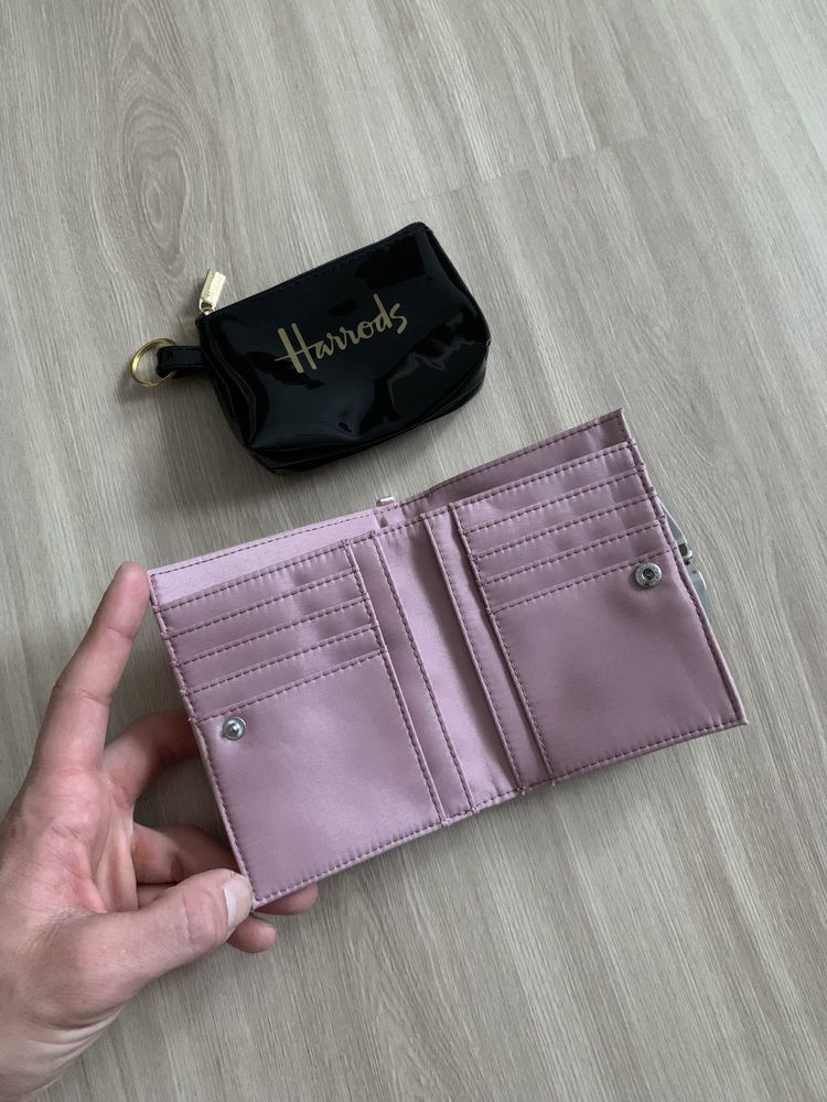 Vintage Harrods Wallet + Mini Wallet