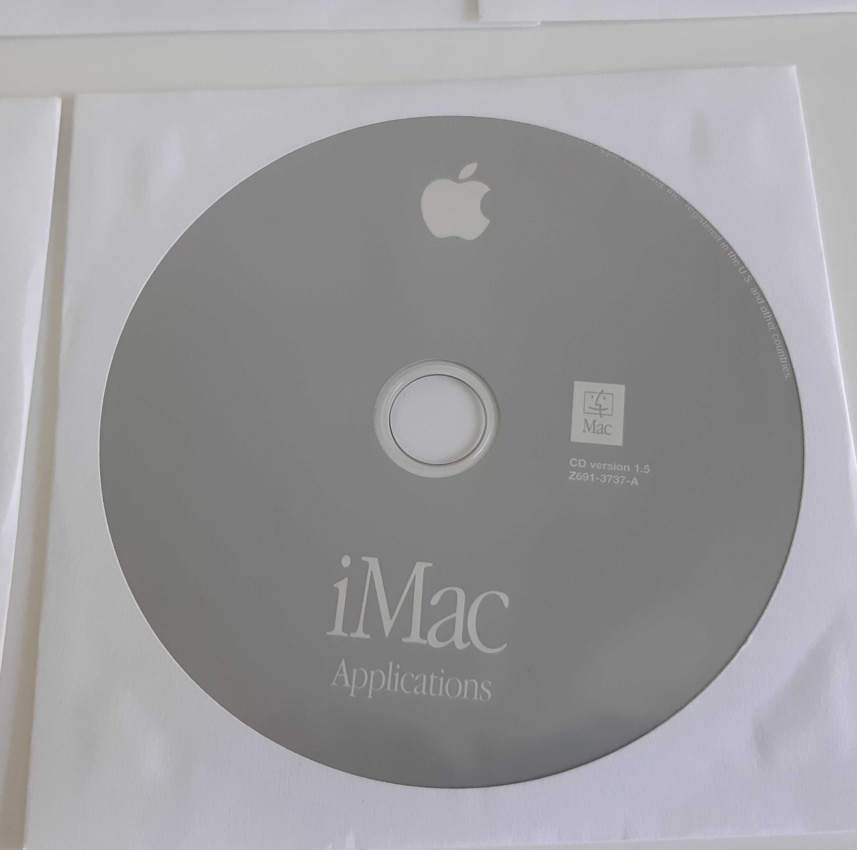 Pack 13 CDs Originais Instalação iMac Mac OS 9 e X Aplicações Restauro