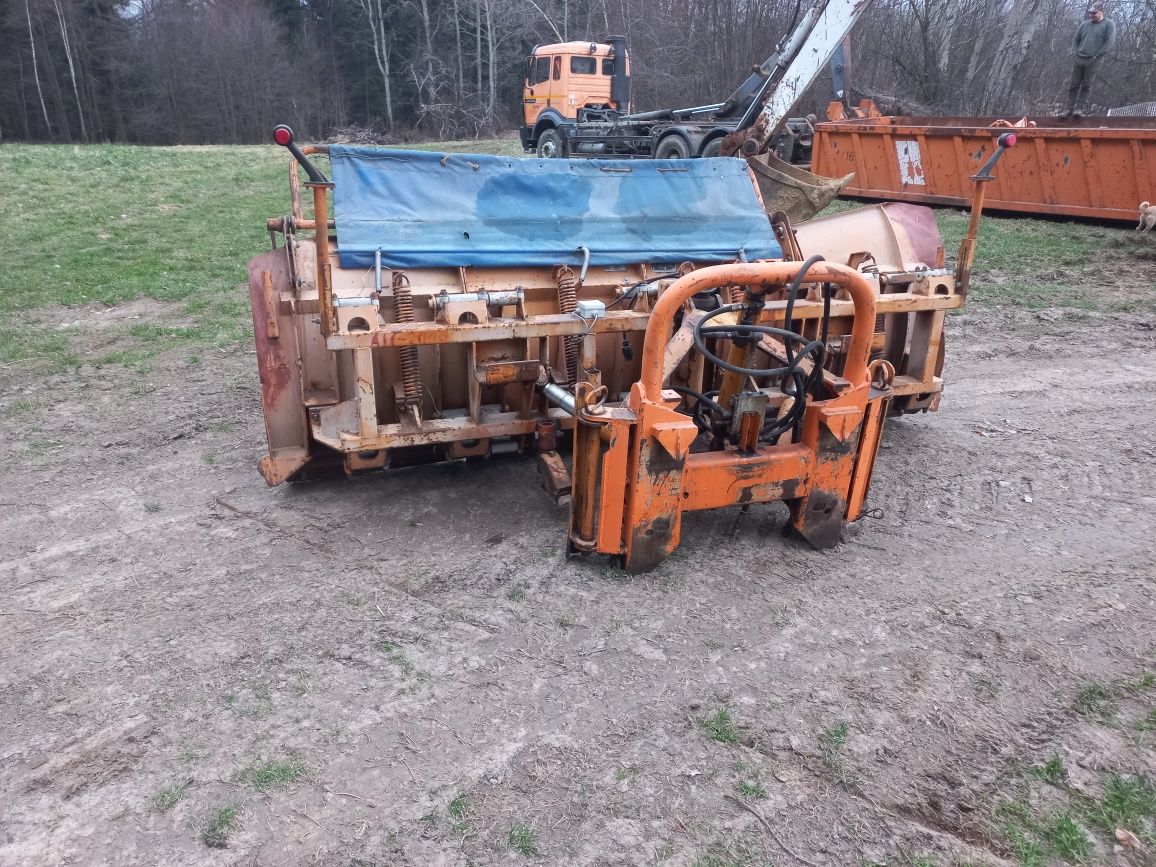 Pług do śniegu 3.2m schmidt Unimog 4x4 Man Mercedes