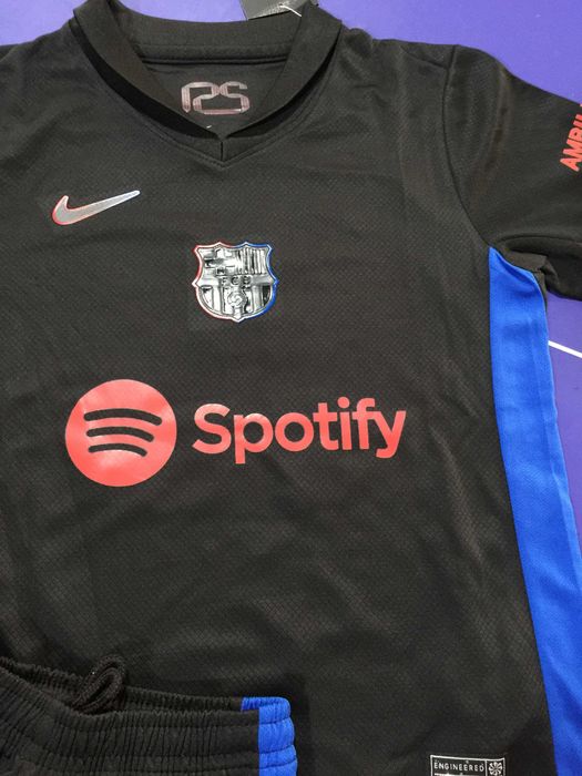 Koszulka Barcelona - Komplet dziecięcy-Lamine Yamal-wyjazdowa-R.22