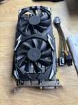 Karta graficzna uszkodzona rx580 8gb gddr5 256bit