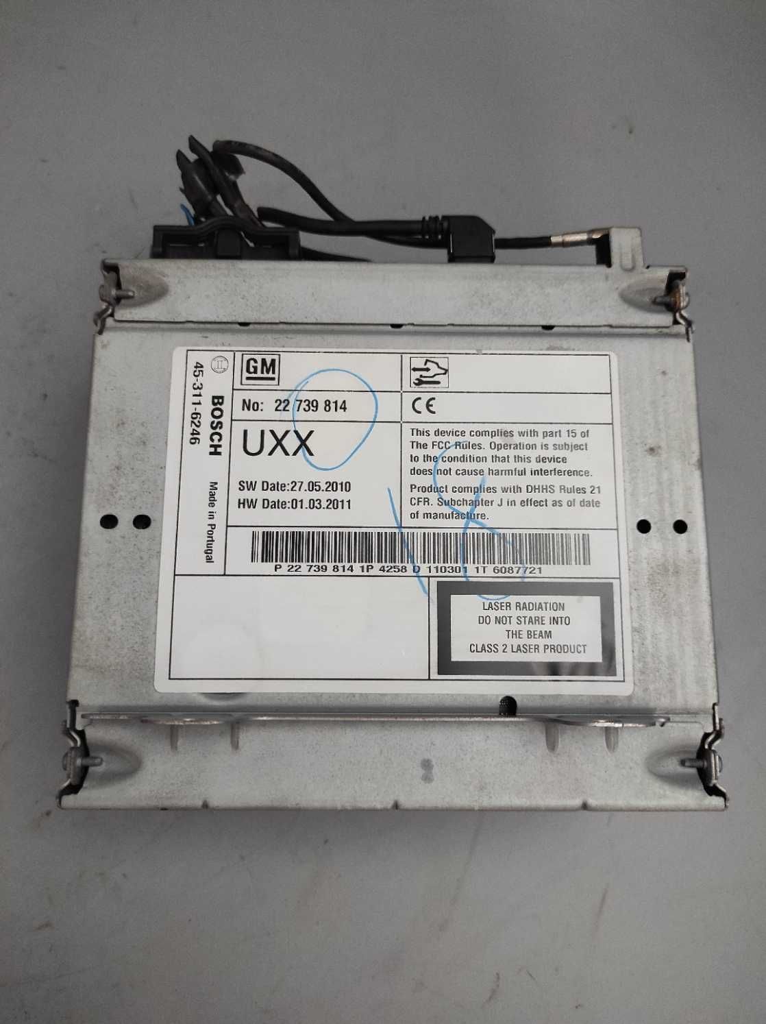 OPEL ASTRA J IV, Radio nawigacja, OE: 2273.9814