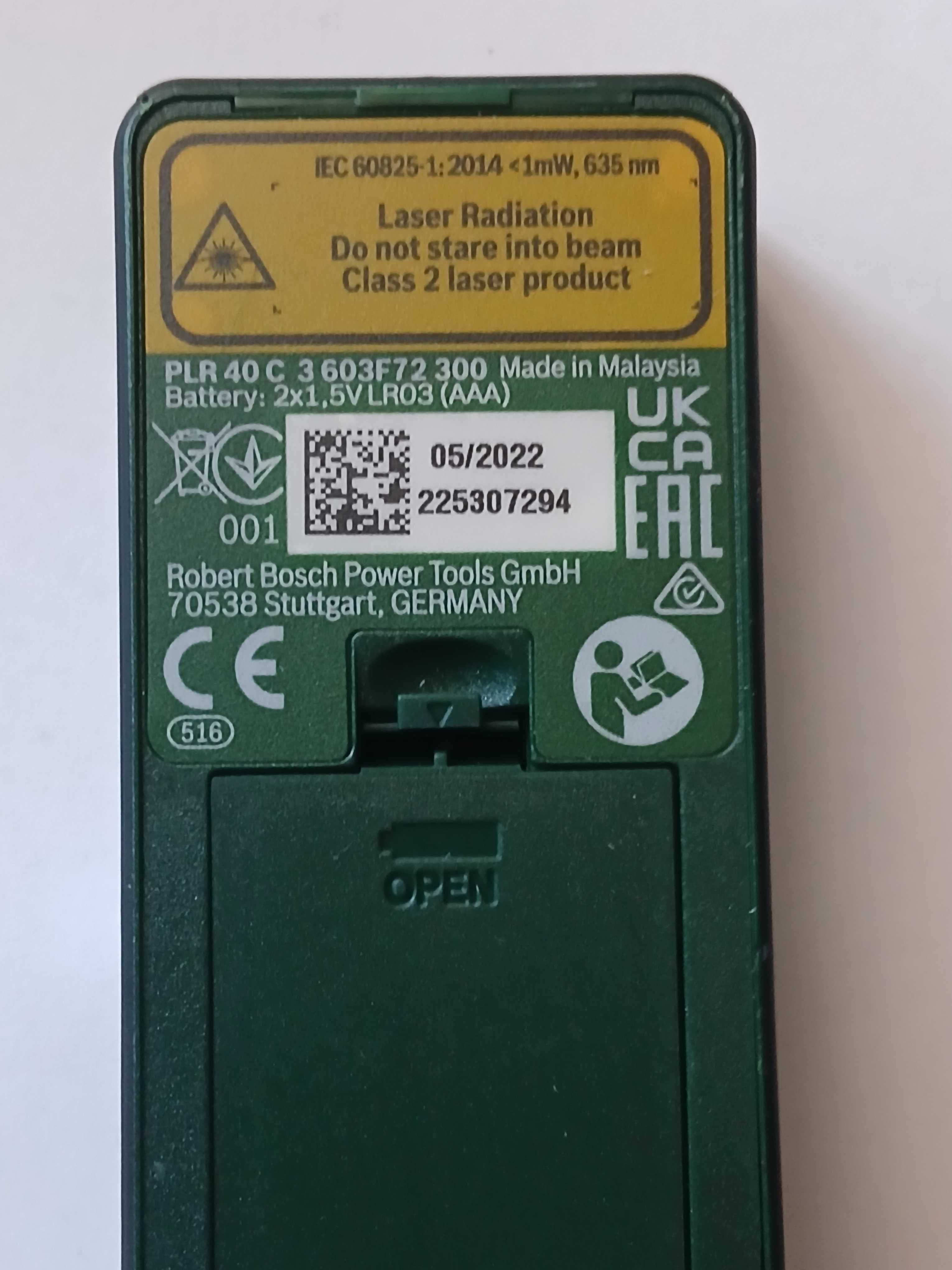 Dalmierz laserowy BOSCH PLR 40C *nowy*OEM