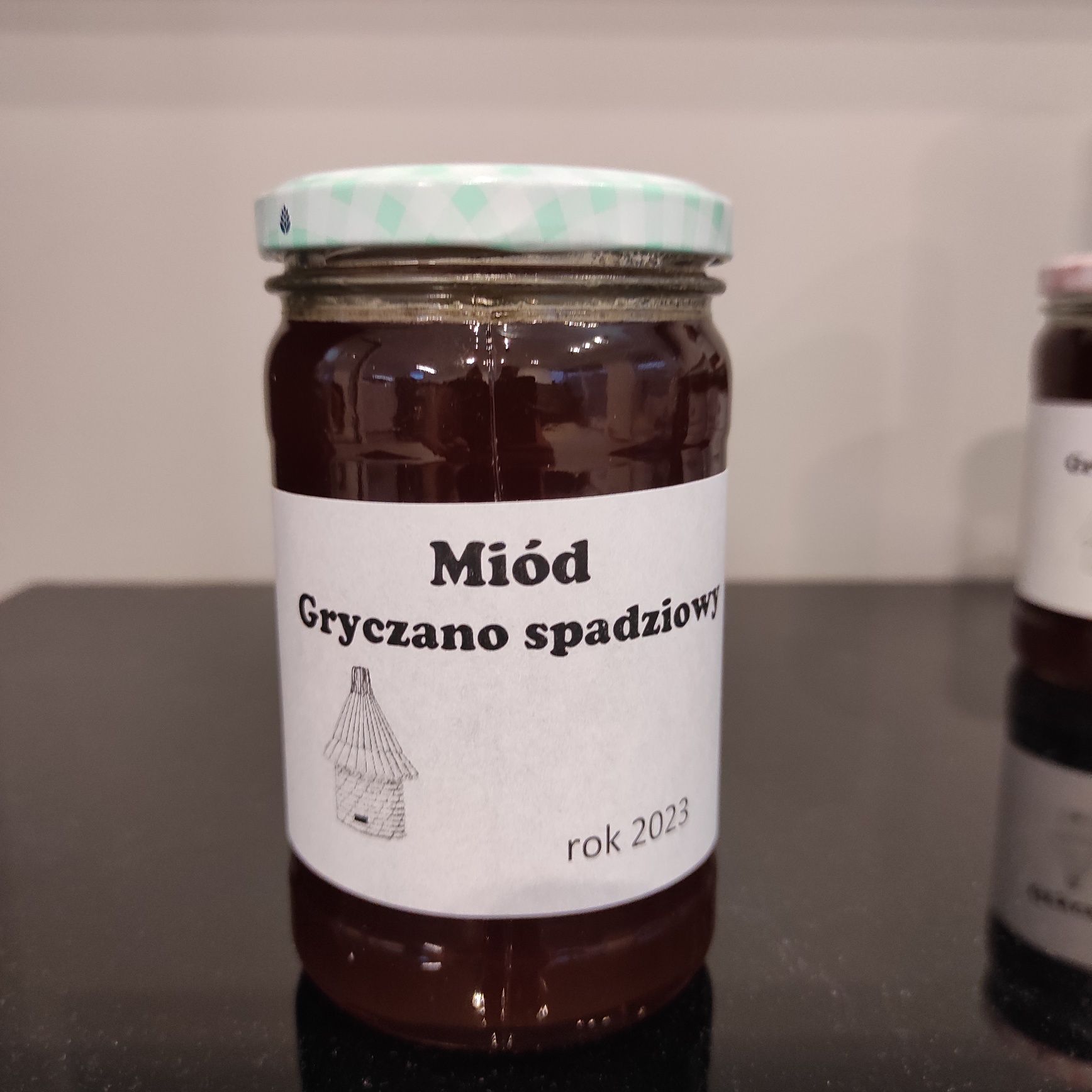 Miód gryczano spadziowy 0,42 kg,  Polski