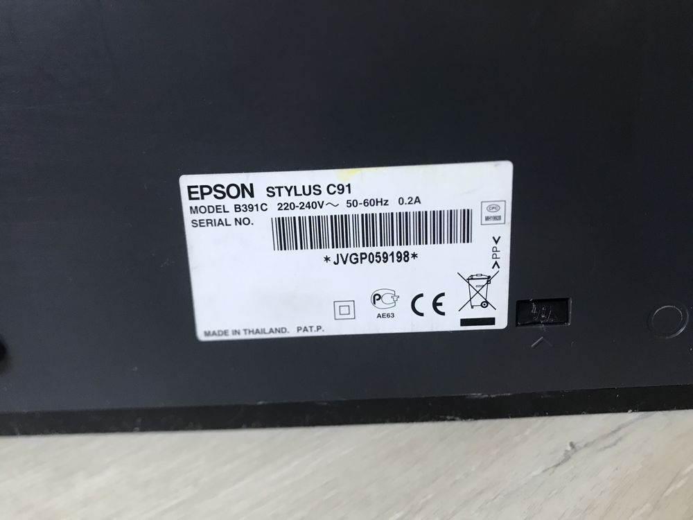 Принтер Epson С91 на  запчасти