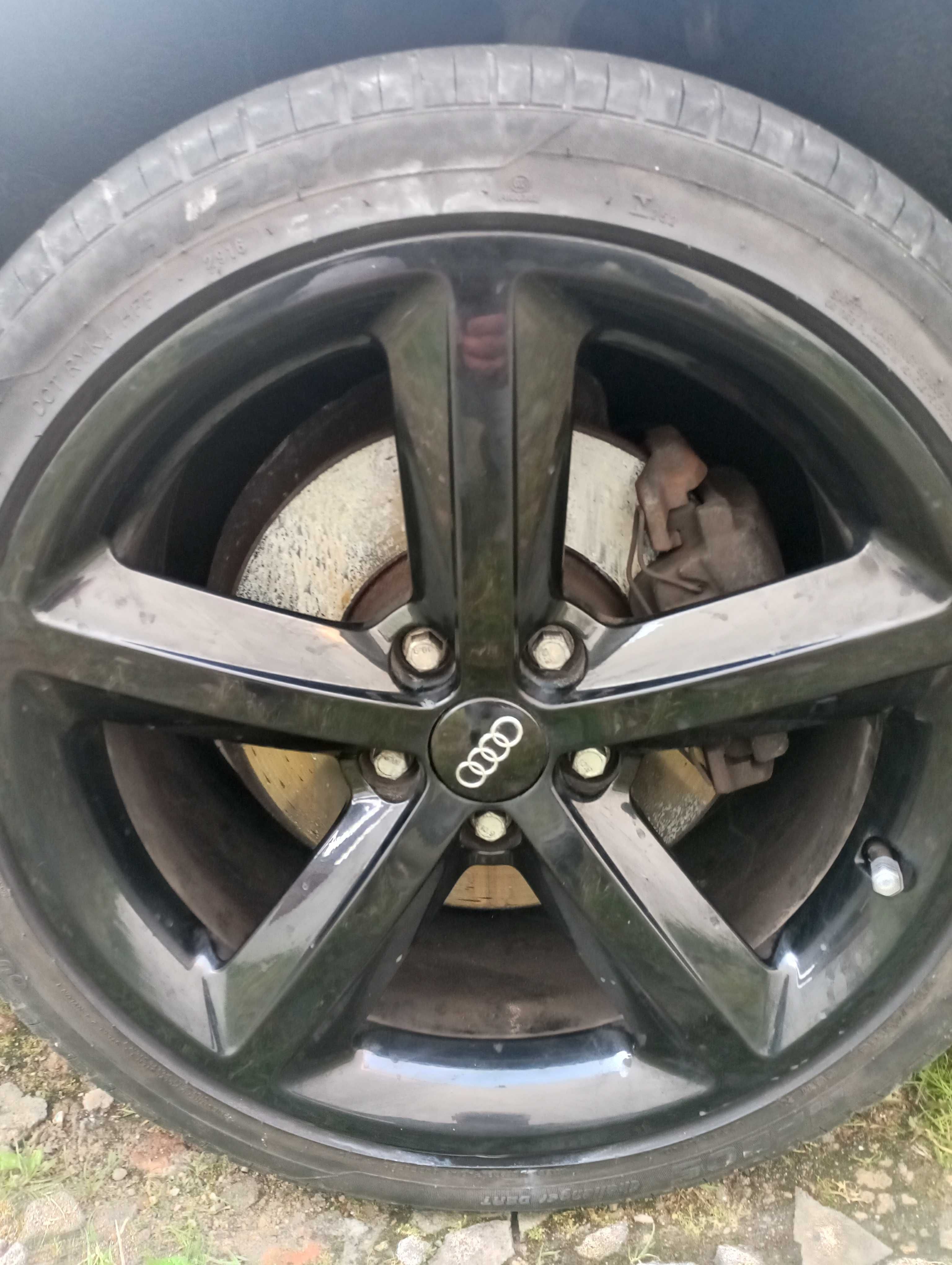 Koła 18 do audi felgi czarny połysk stan bdb