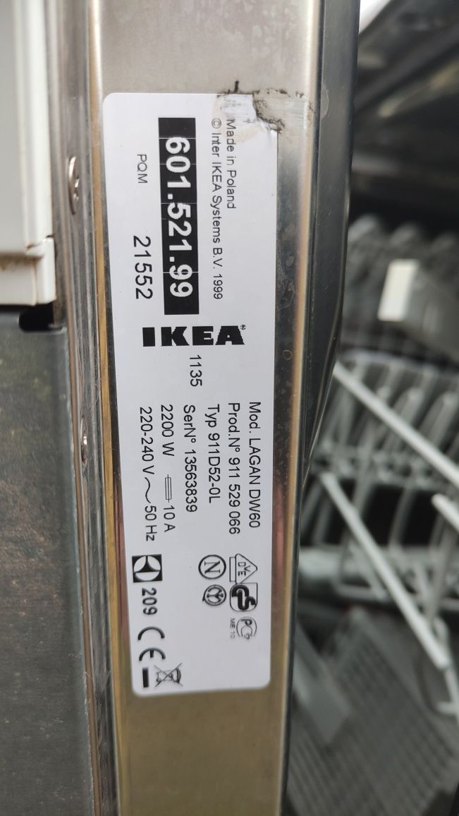 Zmywarka Electrolux IKEA Lagan DW60