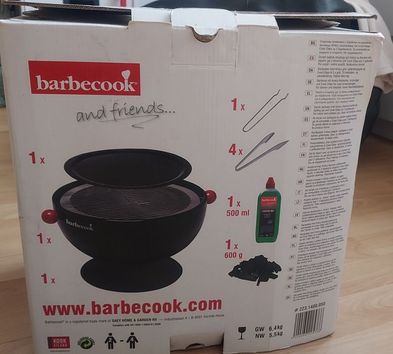 Barbecook AMICA Novo na caixa original