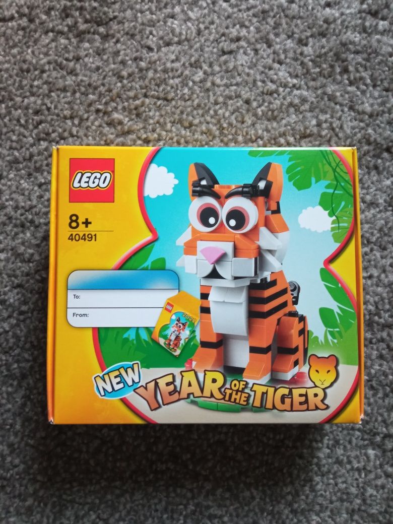 Nowy zestaw LEGO Tygrys 40491