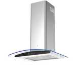 Okap kuchenny GoodHome Linksense Curv 60 cm szkło