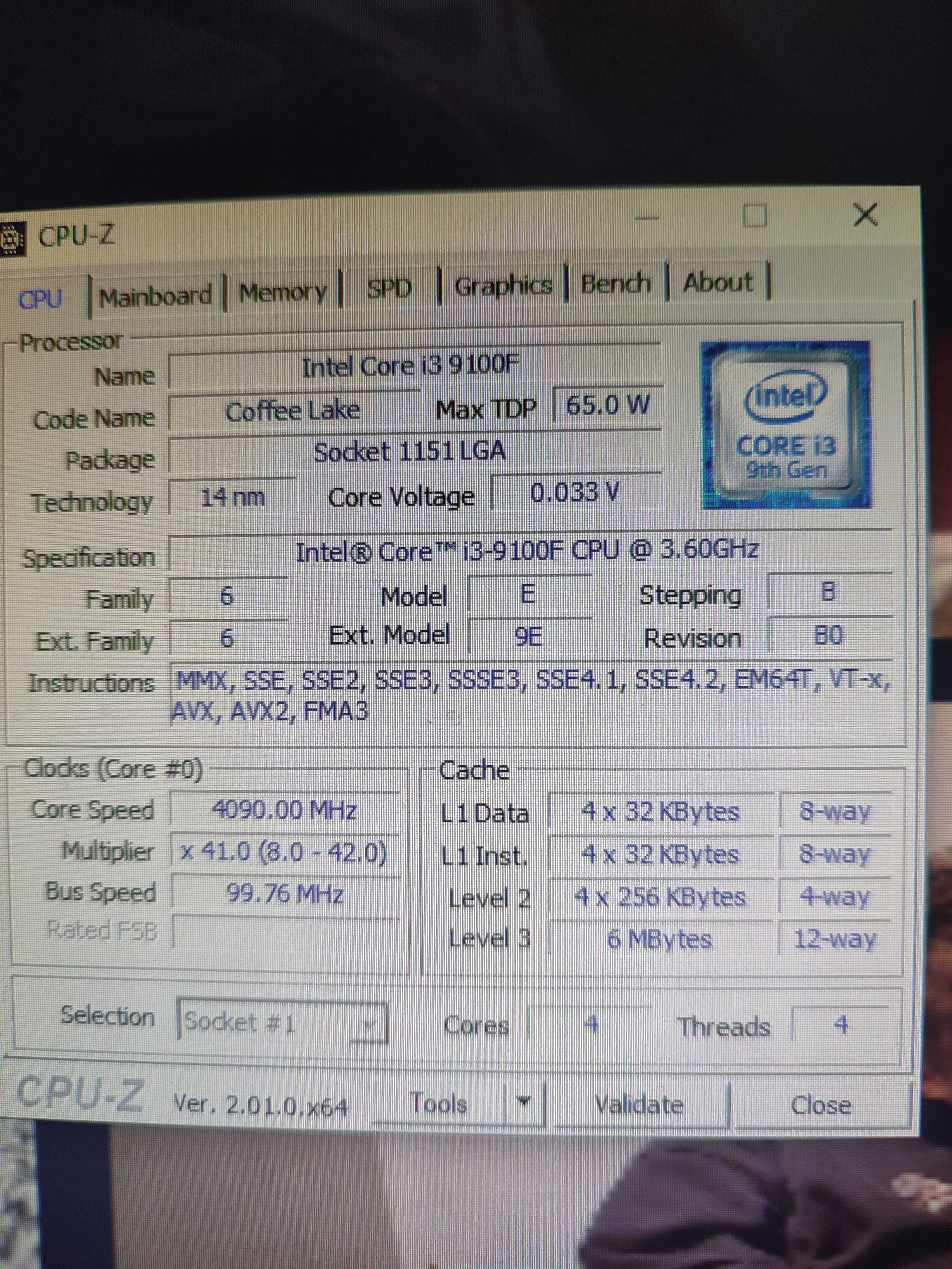 I3 9100f 4R 4W RX580 4GB SSD 256GB + HDD 466GB 16GB RAM,