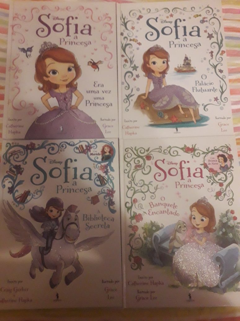 livros da Princesa Sofia