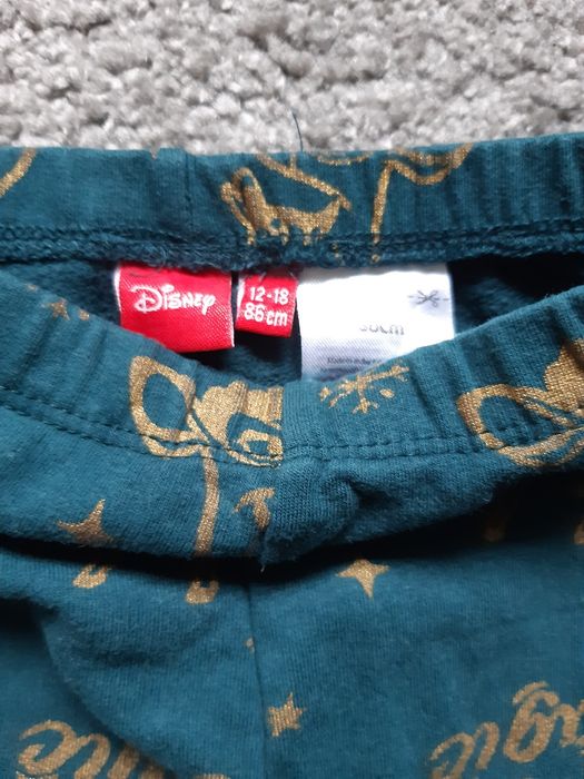 Legginsy świąteczne bluzka świąteczna Zestaw świąteczny 86 cm