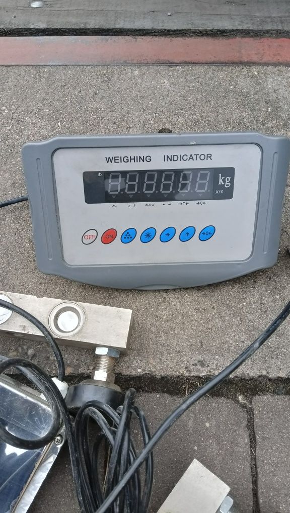 Czujniki wyświetlacz wagi