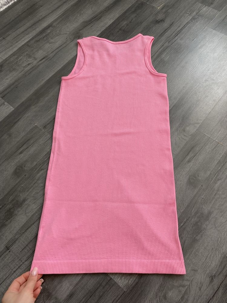 Primark różowa sukienka 95% nylon