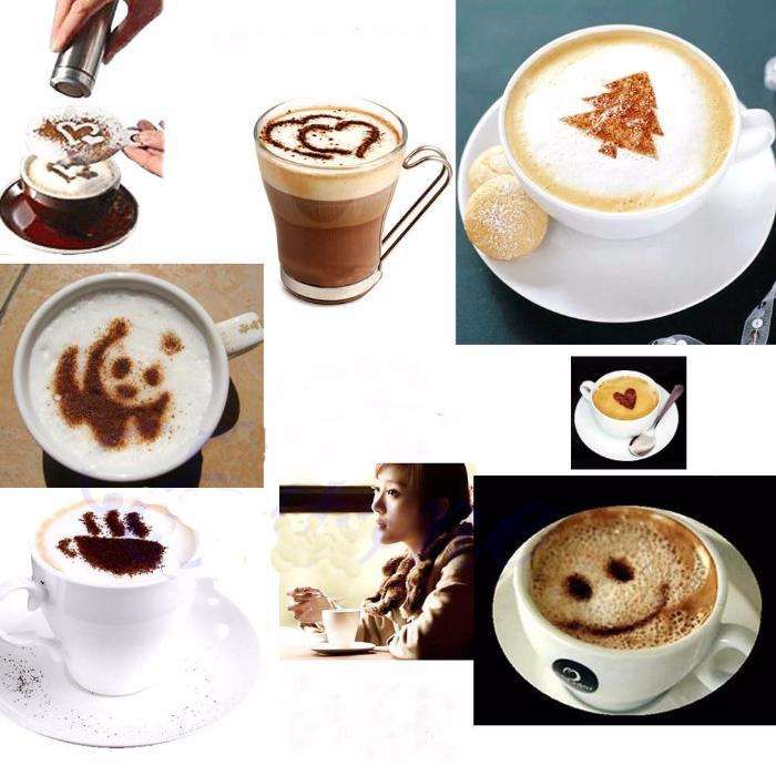 16 peças decoração café ou doces