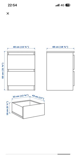 Mesas de cabeceira IKEA
